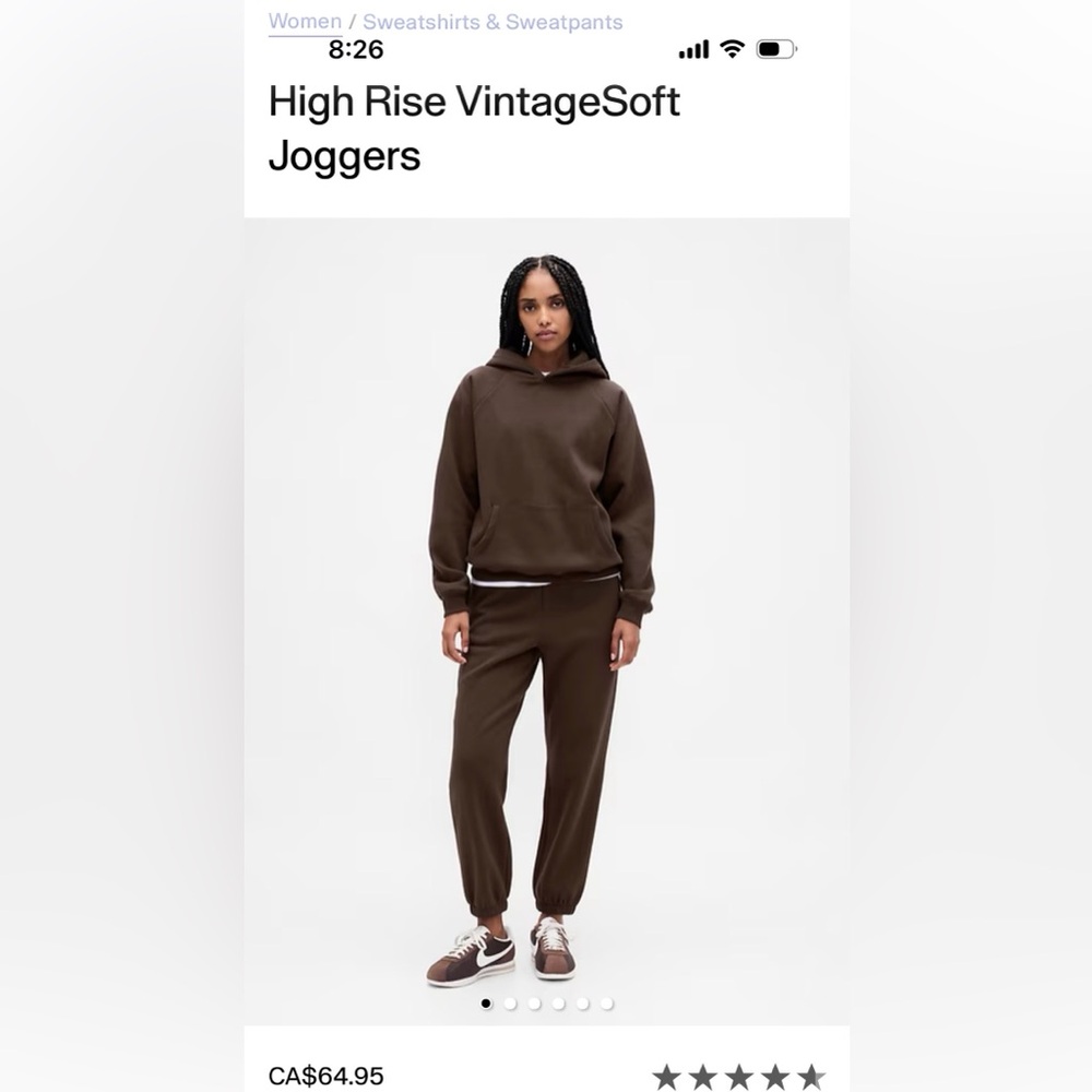 GAP Chocolate Brown Sweatsuit
